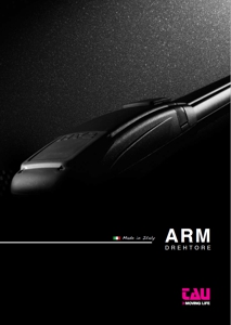 TAU ARM Broschüre
